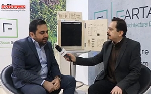 Interview with Eng. Alireza Fazel at the hotel exhibition - 2018