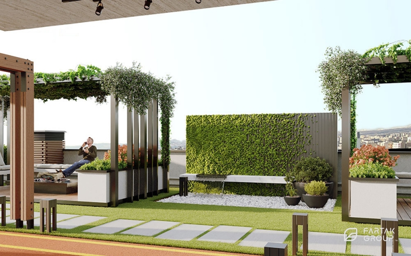 Ajoodanieh Project Roof Garden