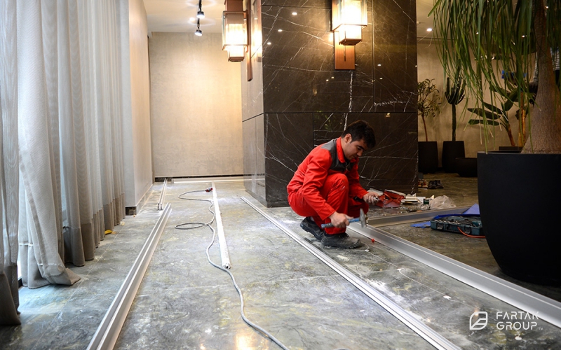 طراحی و اجرای تراریوم پروژه باران 3