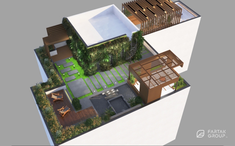 Ramsar Villa Roof Garden