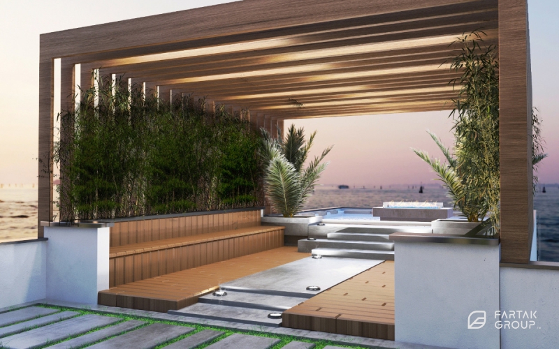 Ramsar Villa Roof Garden