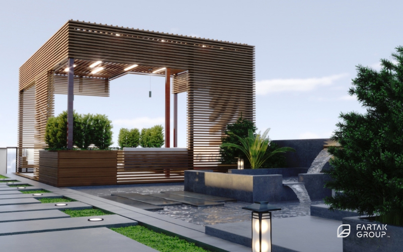 Ramsar Villa Roof Garden