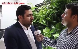 Interview with Eng. Alireza Fazel at the hotel exhibition - 2019