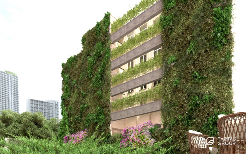 Kamranieh Project Green Wall