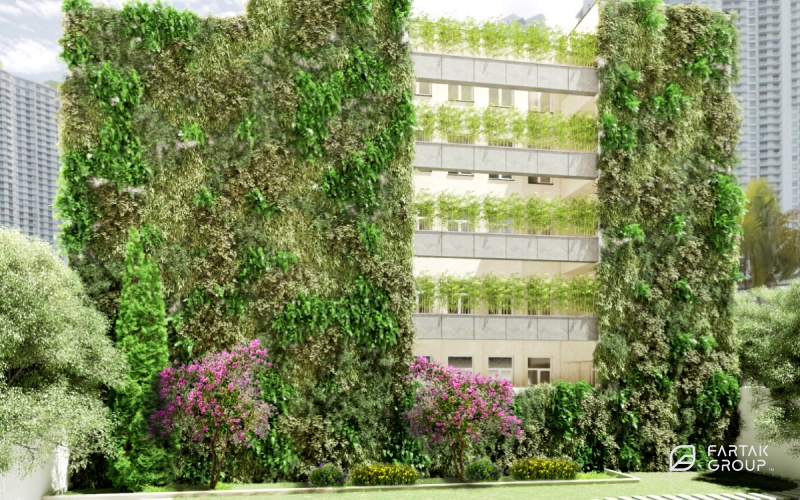 Kamranieh Project Green Wall