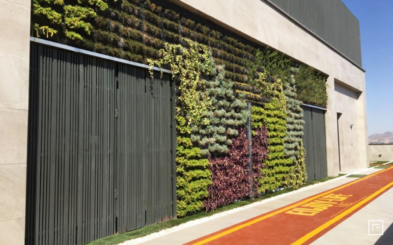 Mika Panamera Residential Complex Green Wall