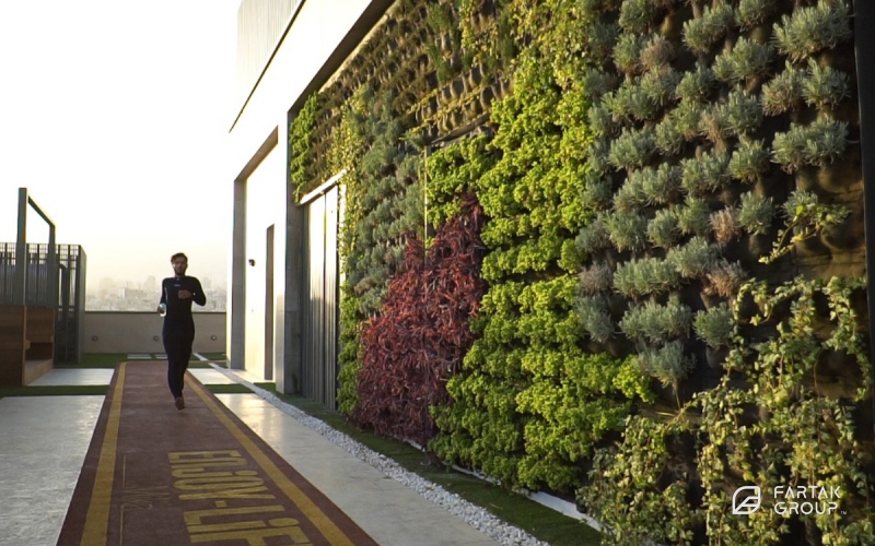 Mika Panamera Residential Complex Green Wall