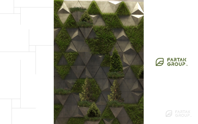 Baran 3 Residential Complex Area Green Wall