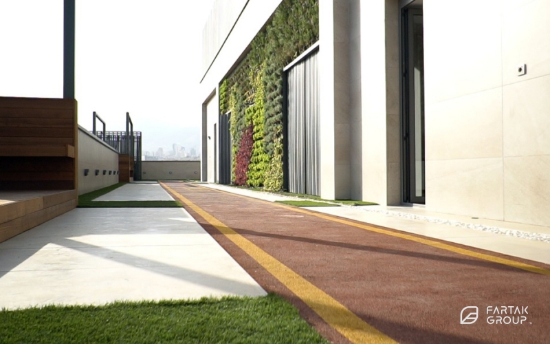 Mika Panamera Residential Complex Roof Garden