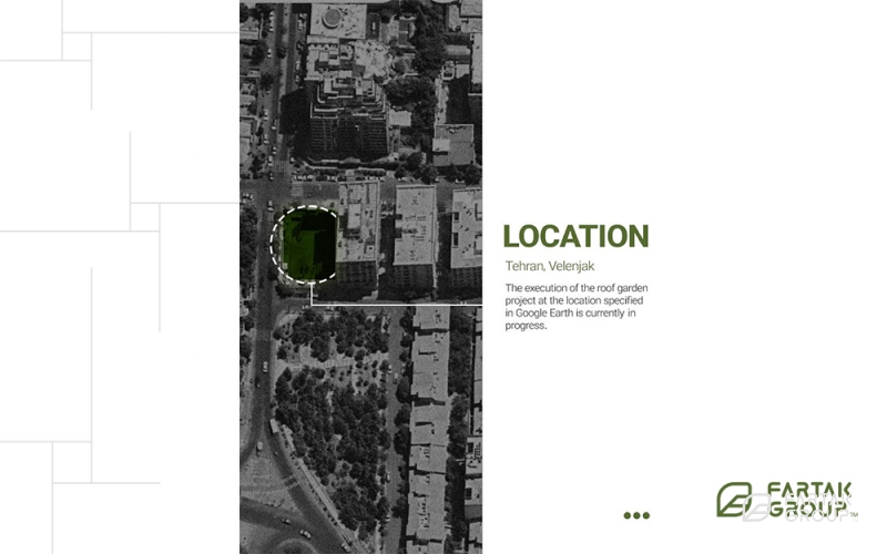 طراحی و اجرای روف گاردن پروژه مری رزیدنس