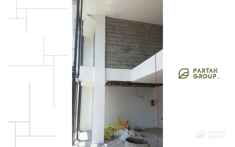 طراحی و اجرای دیوار سبز رستوران زیگ&zwnj;زاگ