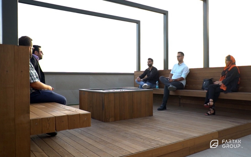 طراحی و اجرای روف گاردن پروژه مسکونی میکا پانامرا