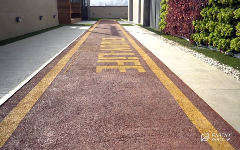 طراحی و اجرای روف گاردن پروژه مسکونی میکا پانامرا