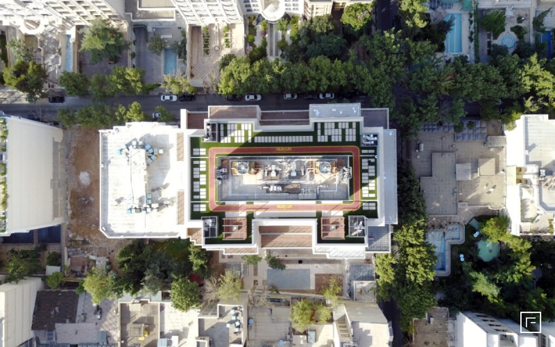 طراحی و اجرای روف گاردن پروژه مسکونی میکا پانامرا