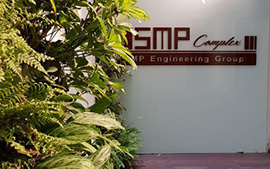 SMP Company Green Wall