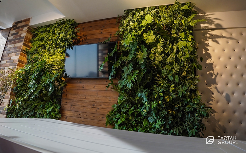 Novin Electrod Ardakan Green Wall and Terrarium