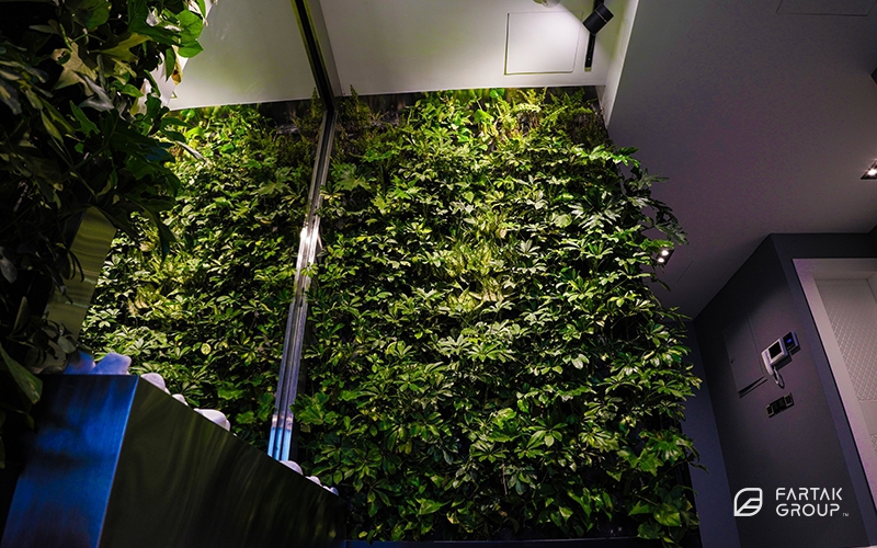 Novin Electrod Ardakan Green Wall and Terrarium