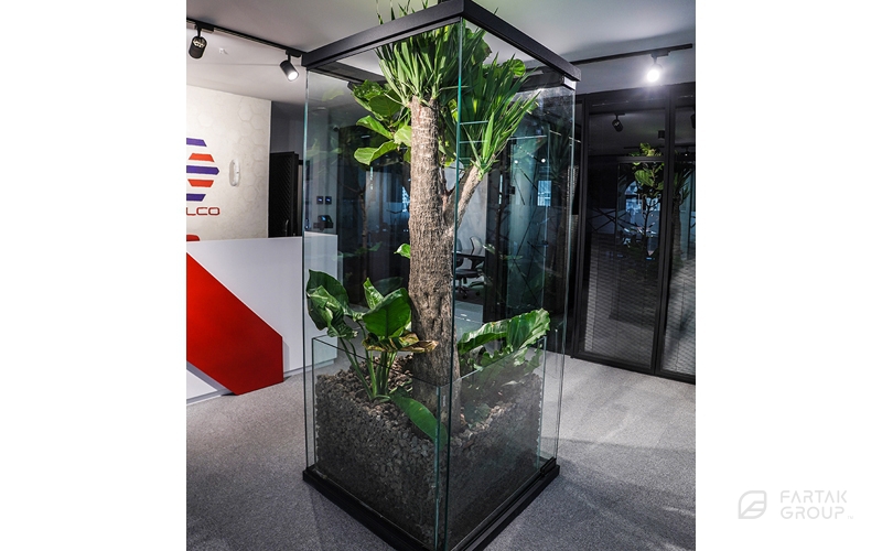 Novin Electrod Ardakan Green Wall and Terrarium